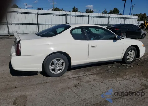 2005 Chevrolet Monte Carlo Ls z USA, uszkodzony, nr VIN 2G1WW12E959159726